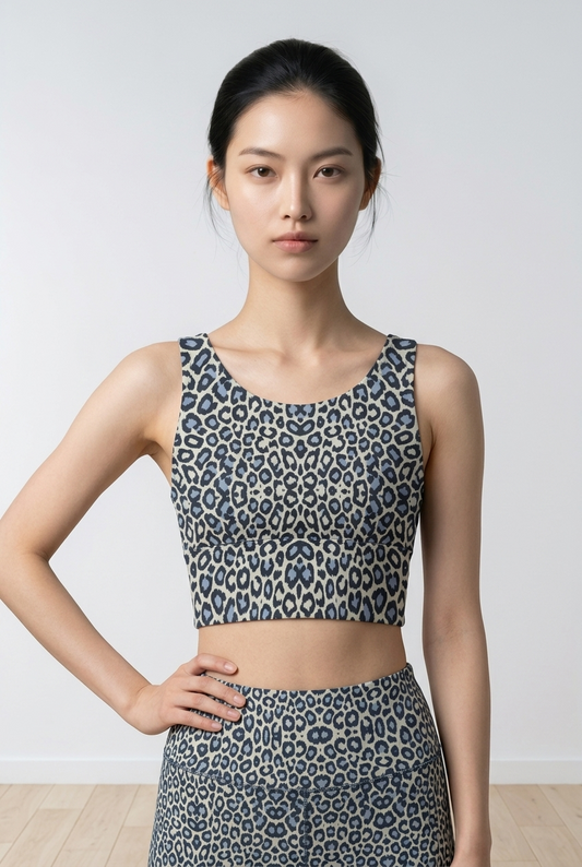 Wild Leopards - iSquared Crop Top