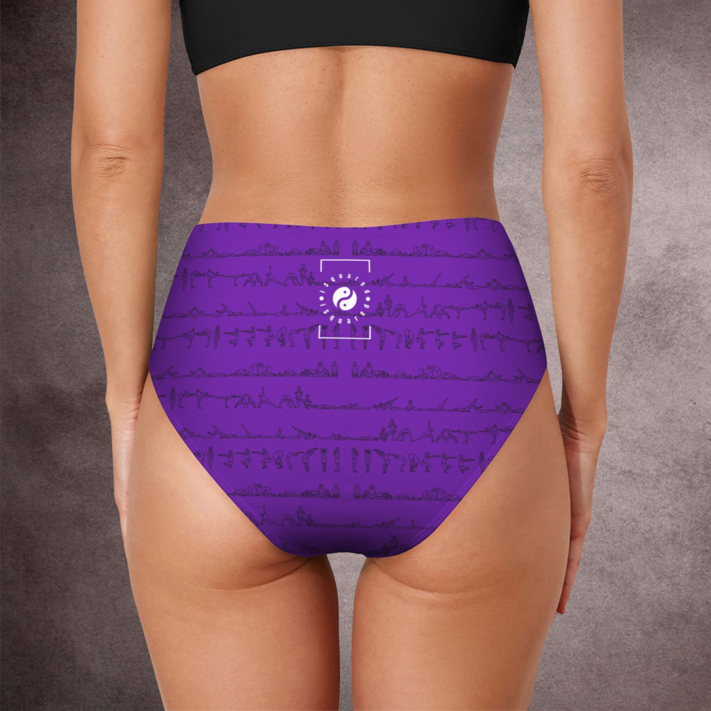 Bikram Series - High Waisted Bikini Bottoms