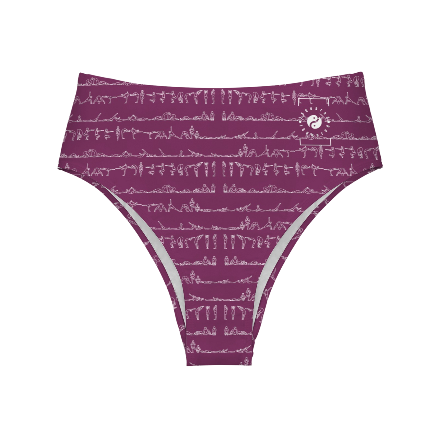 Bikram Ember - High Waisted Bikini Bottom