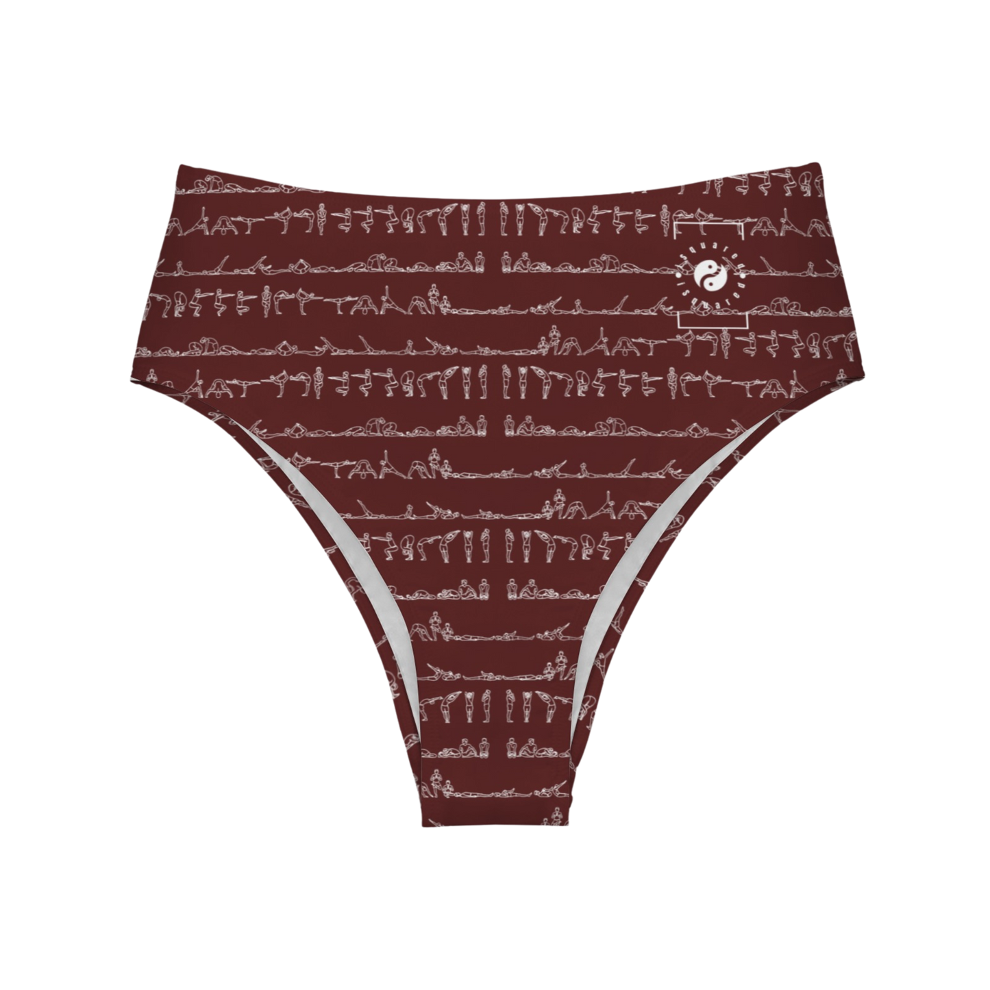 Bikram Ember - High Waisted Bikini Bottom