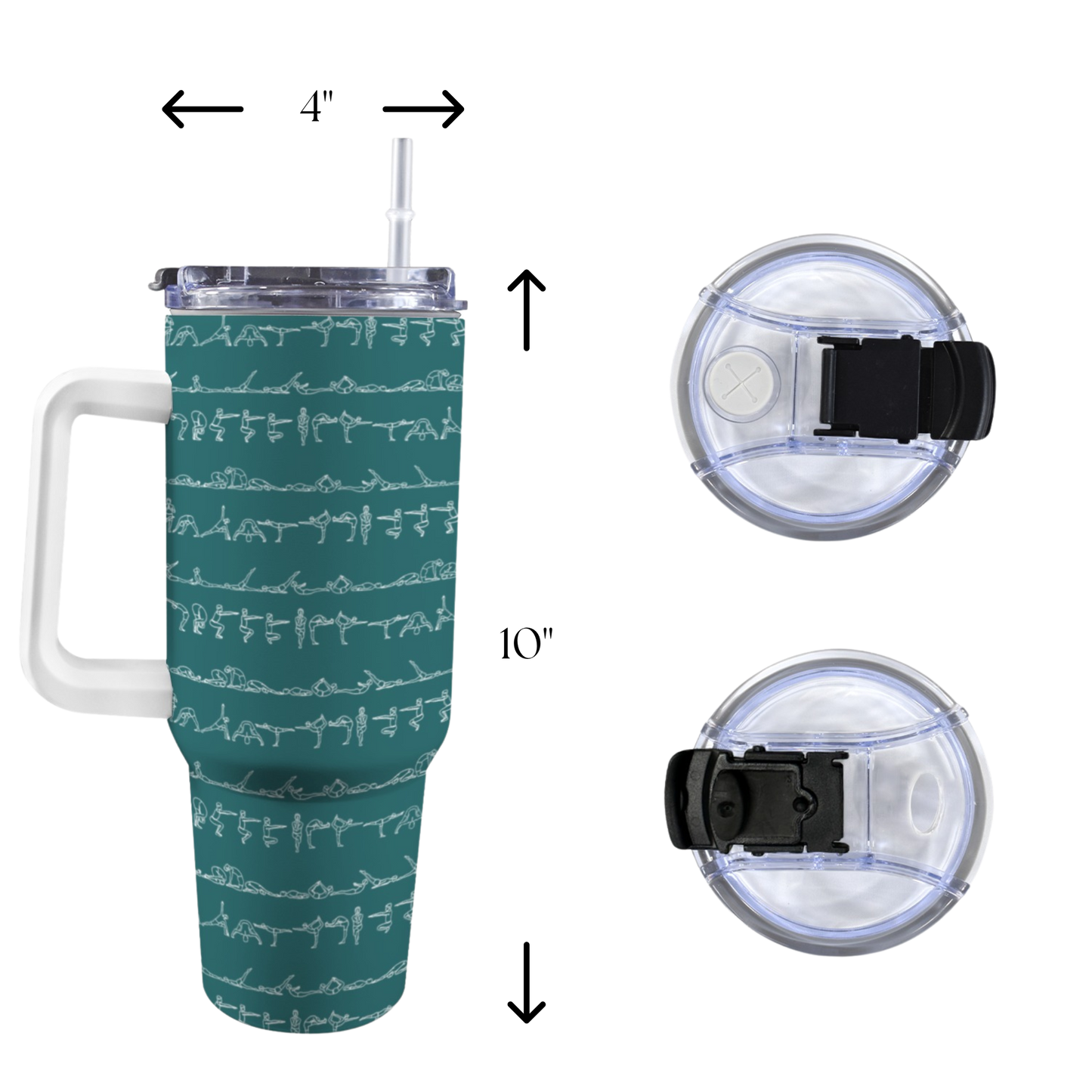 Bikram Ember - 40 Oz Insulated Tumbler (1.2L)