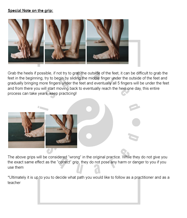 Guía de práctica de Hot Yoga 26+2 (Serie de pie)