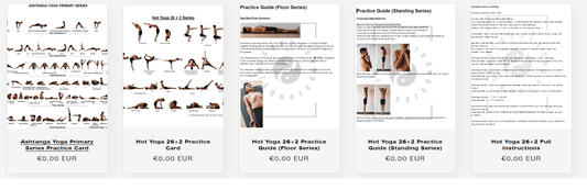 100% Free Yoga Practice Guides are now available!! - iSquaredYoga