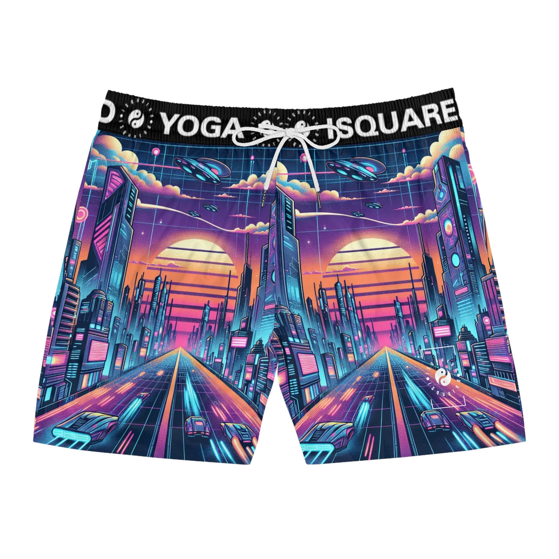 iSquared Yoga Swim Short with Logo Waistband