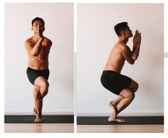 Hot Yoga Tips (Eagle Pose) - iSquaredYoga