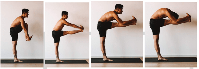 Hot Yoga Tips (Standing Head To Knee) - iSquaredYoga