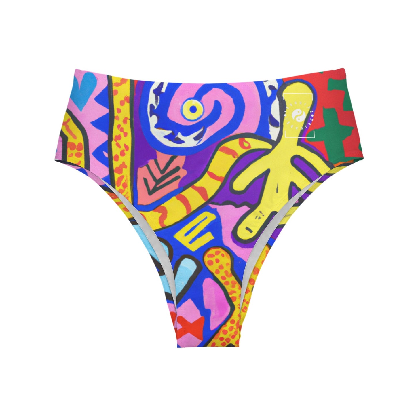 Symbolic Jamboree - High Waisted Bikini Bottom