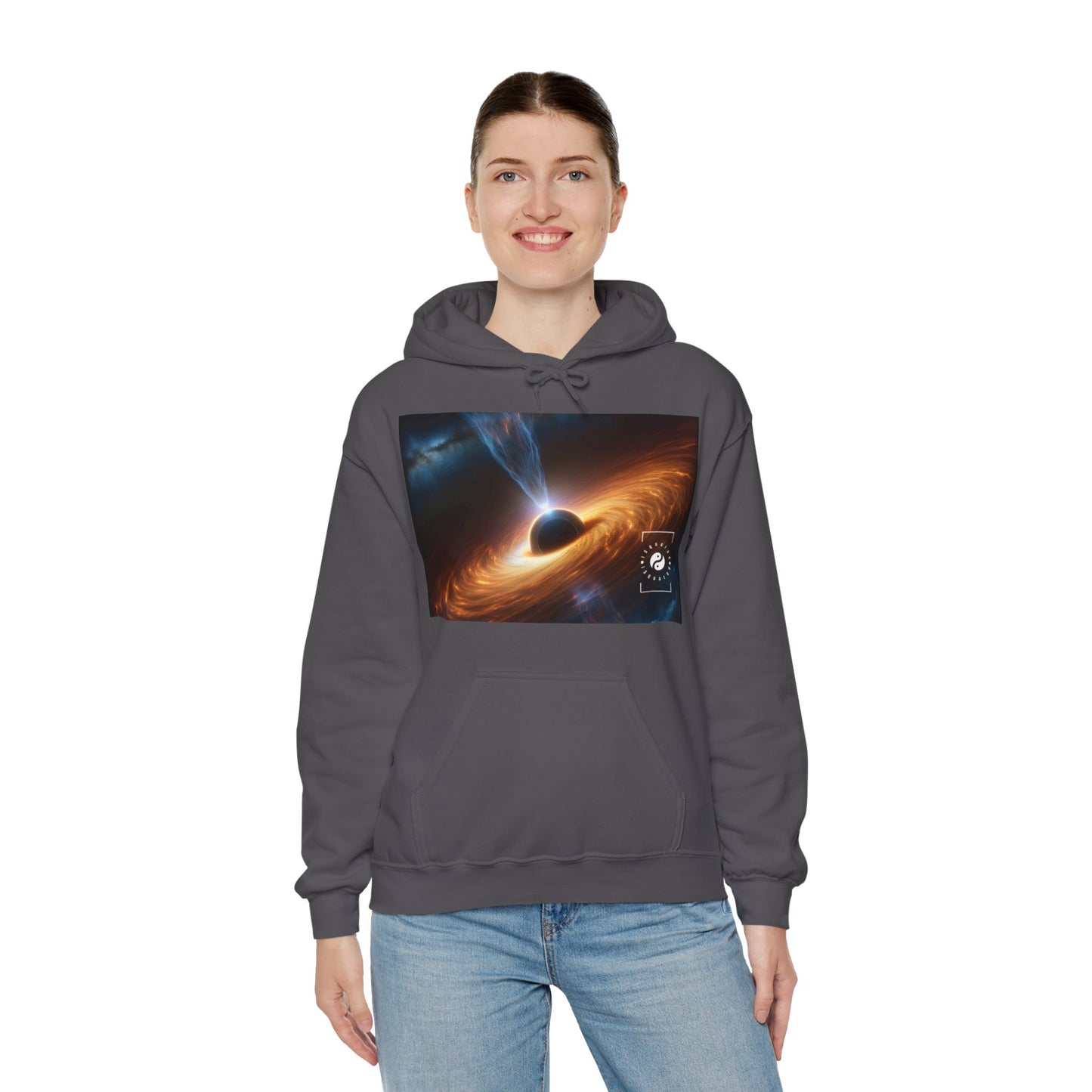 "Discs of Illumination: Black Hole Reverie" - Hoodie