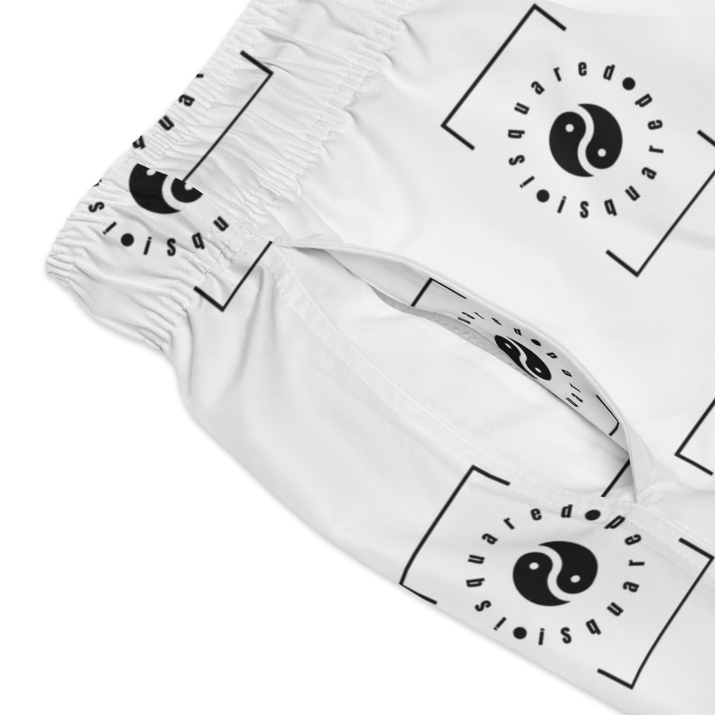 white iSquared Yoga - Swim Trunks for Men