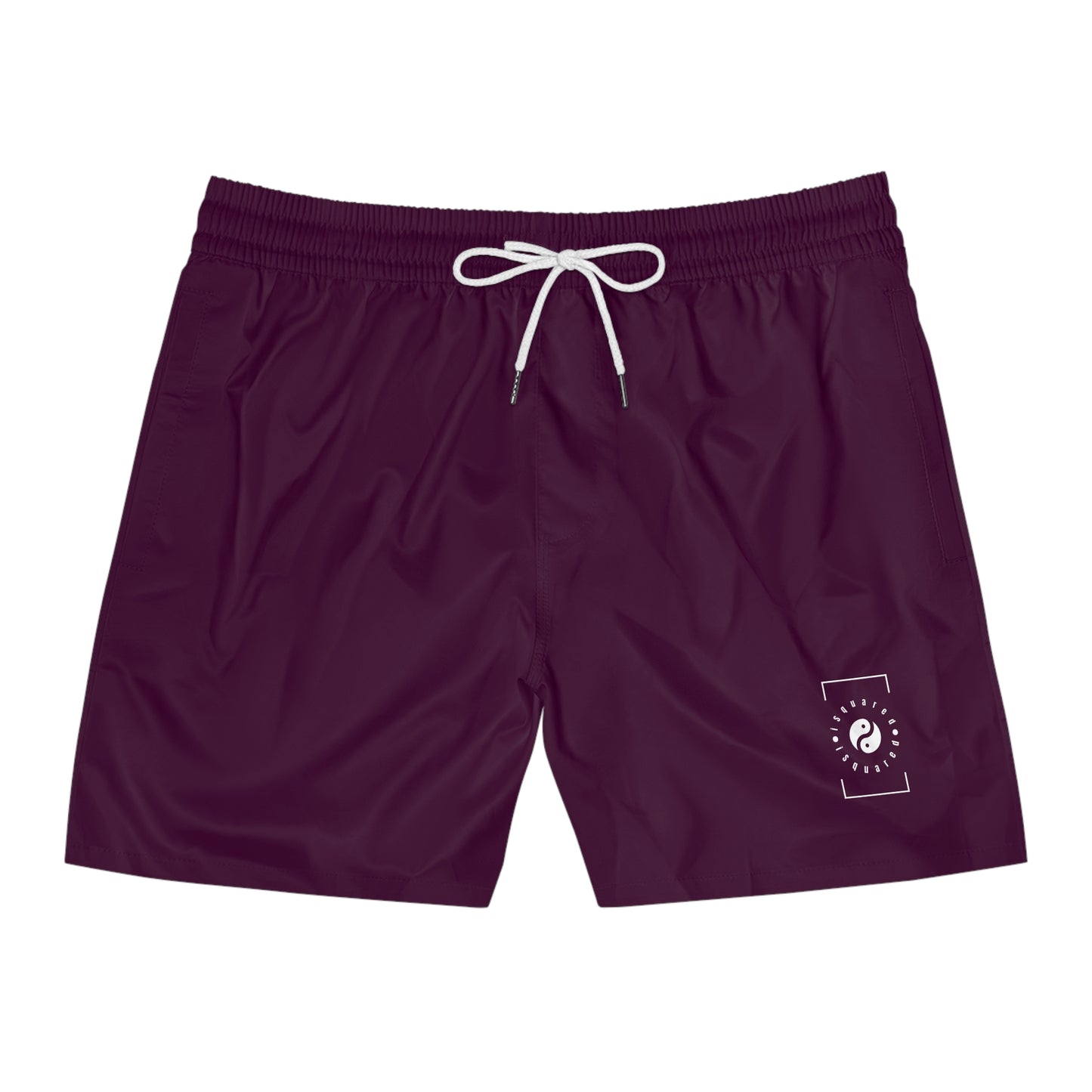 Deep Burgundy - Short de bain (couleur unie) pour Homme