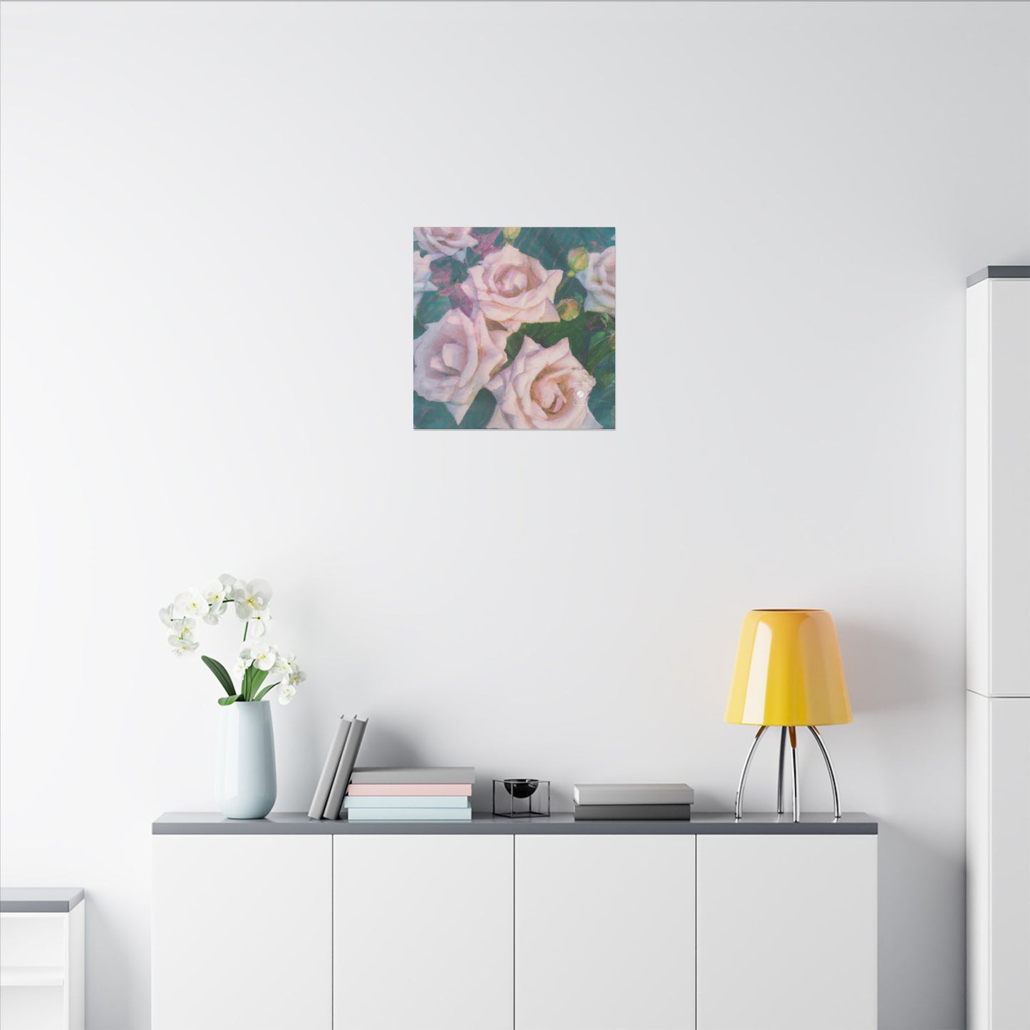 Cosmic Roses - Art Print Canvas