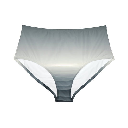 "Gradients of Grace" - High Waisted Bikini Bottom