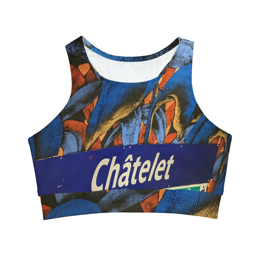 Châtelet - High Neck Crop Top