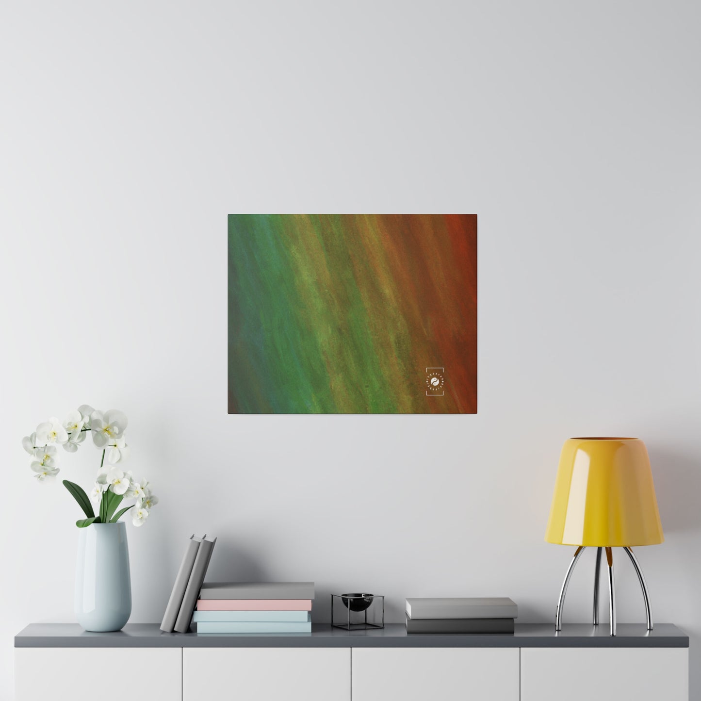 Subtle Rainbow Mood - Art Print Canvas