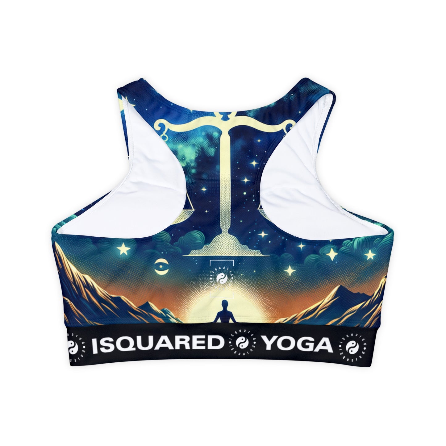 Celestial Libra - Lined & Padded Sports Bra