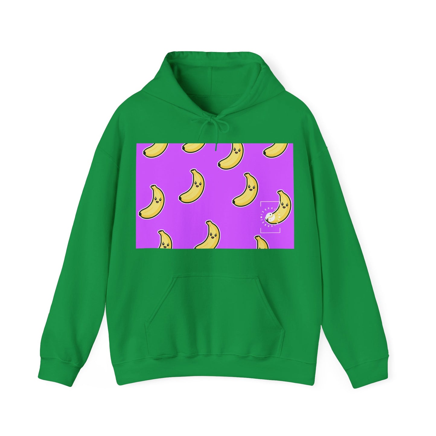 #D65BFF Purple + Banana - Hoodie