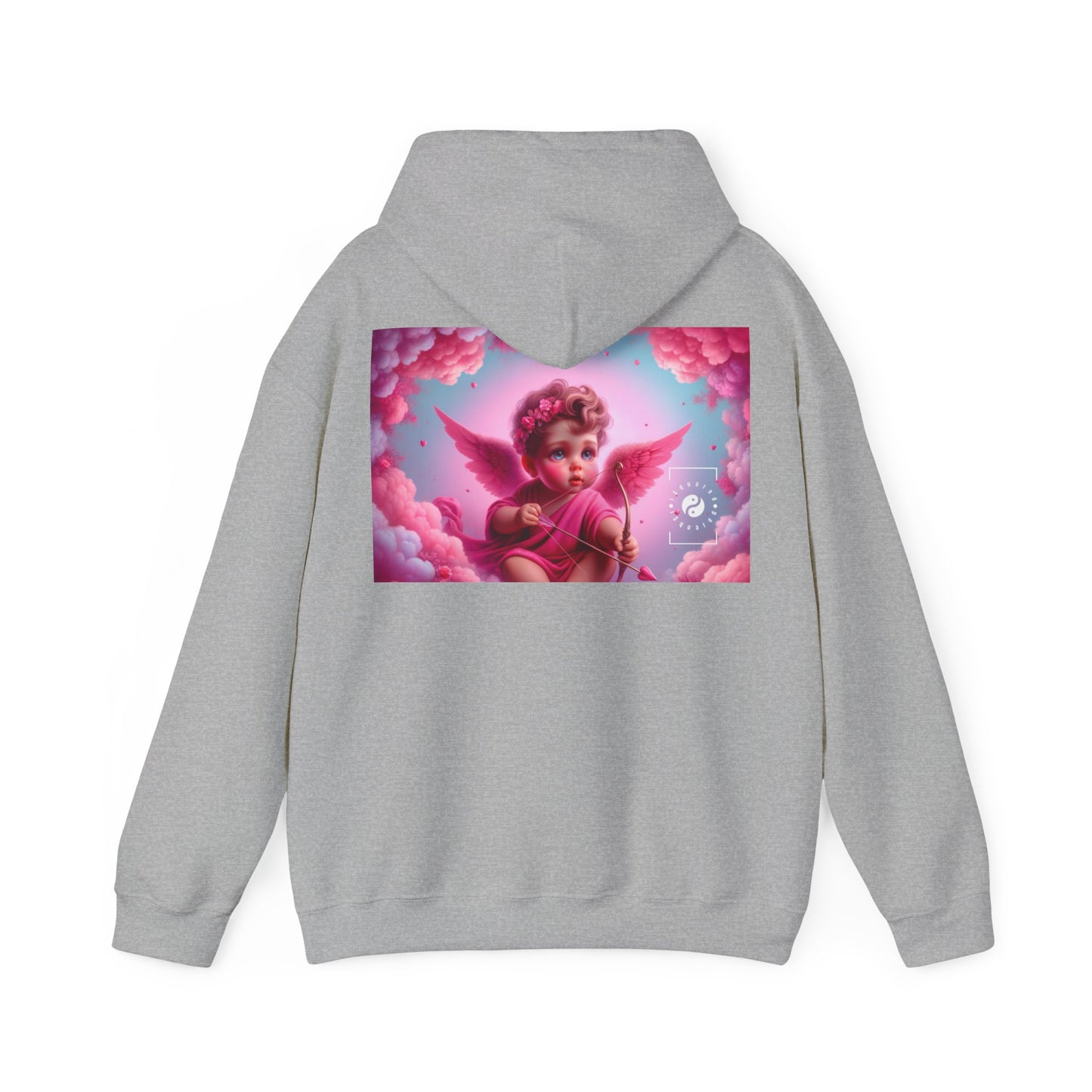 "Bold Blush: A Cupid's Love Affair" - Hoodie