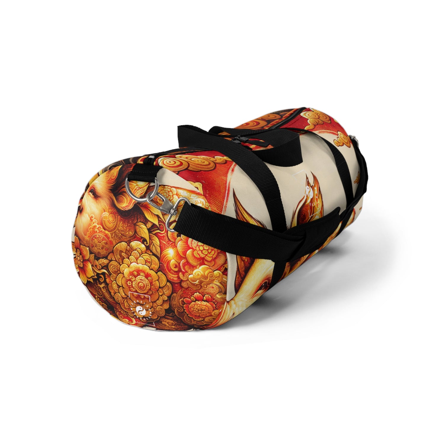 "Golden Prosperity: The Divine Boar Celebration" - Duffle Bag