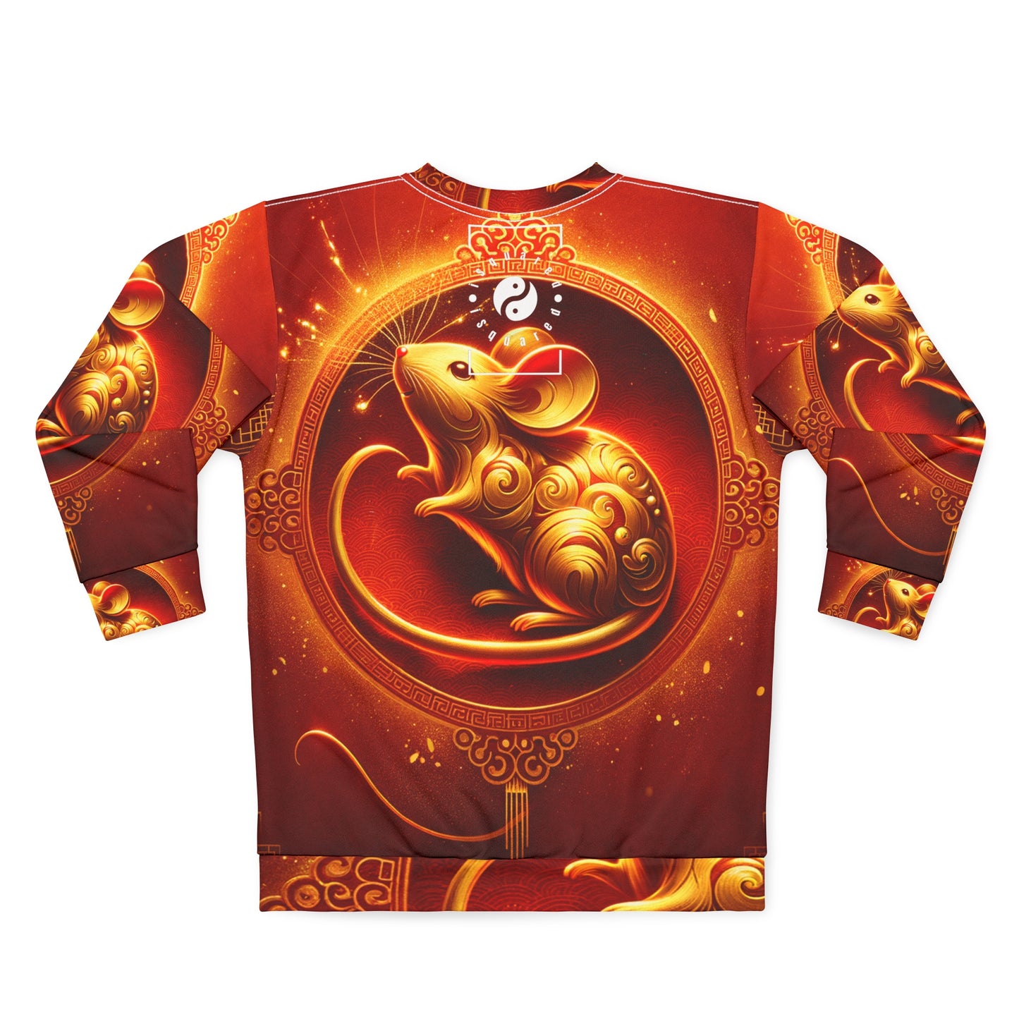 "Golden Emissary: A Lunar New Year's Tribute" - Unisex Sweatshirt