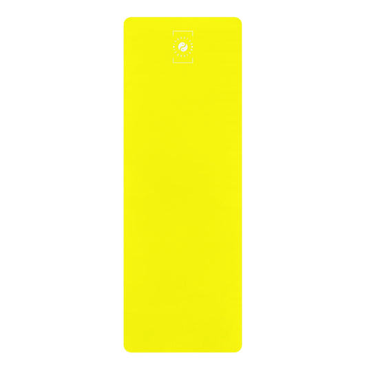 Neon Yellow FFFF00 - Yoga Mat