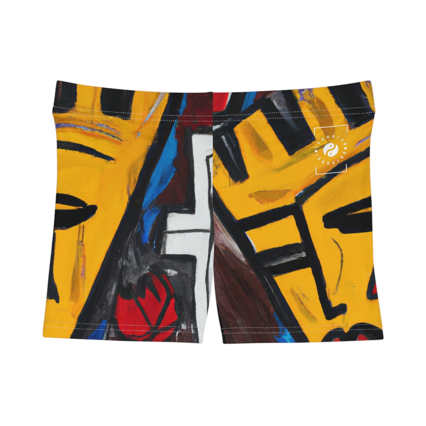 Urban Soul Hieroglyphics - Mini Hot Yoga Short