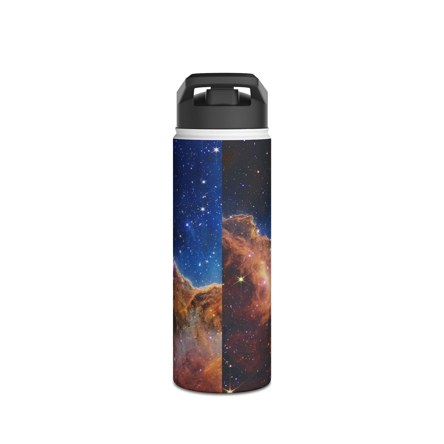 “Cosmic Cliffs” in the Carina Nebula (NIRCam Image) - JWST Collection - Water Bottle