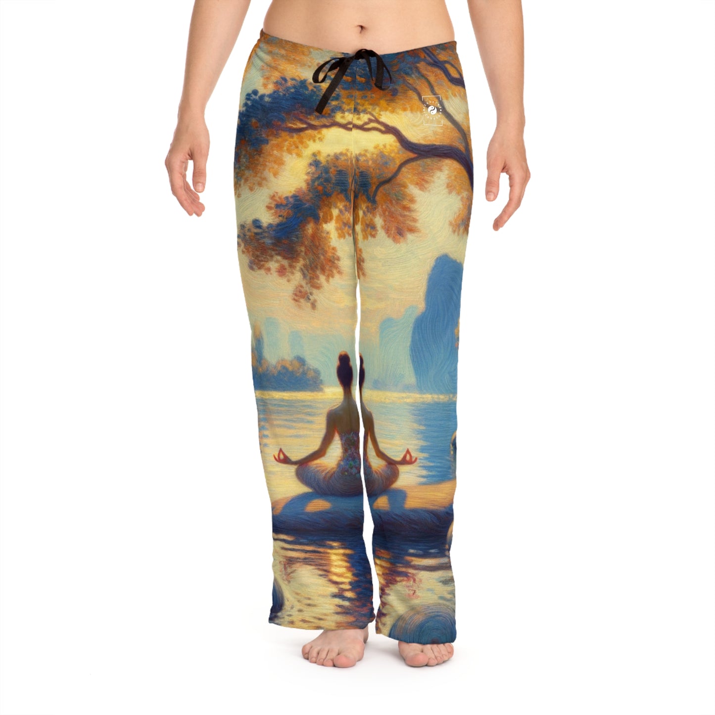"Zen Blossom Alignment" - Women lounge pants