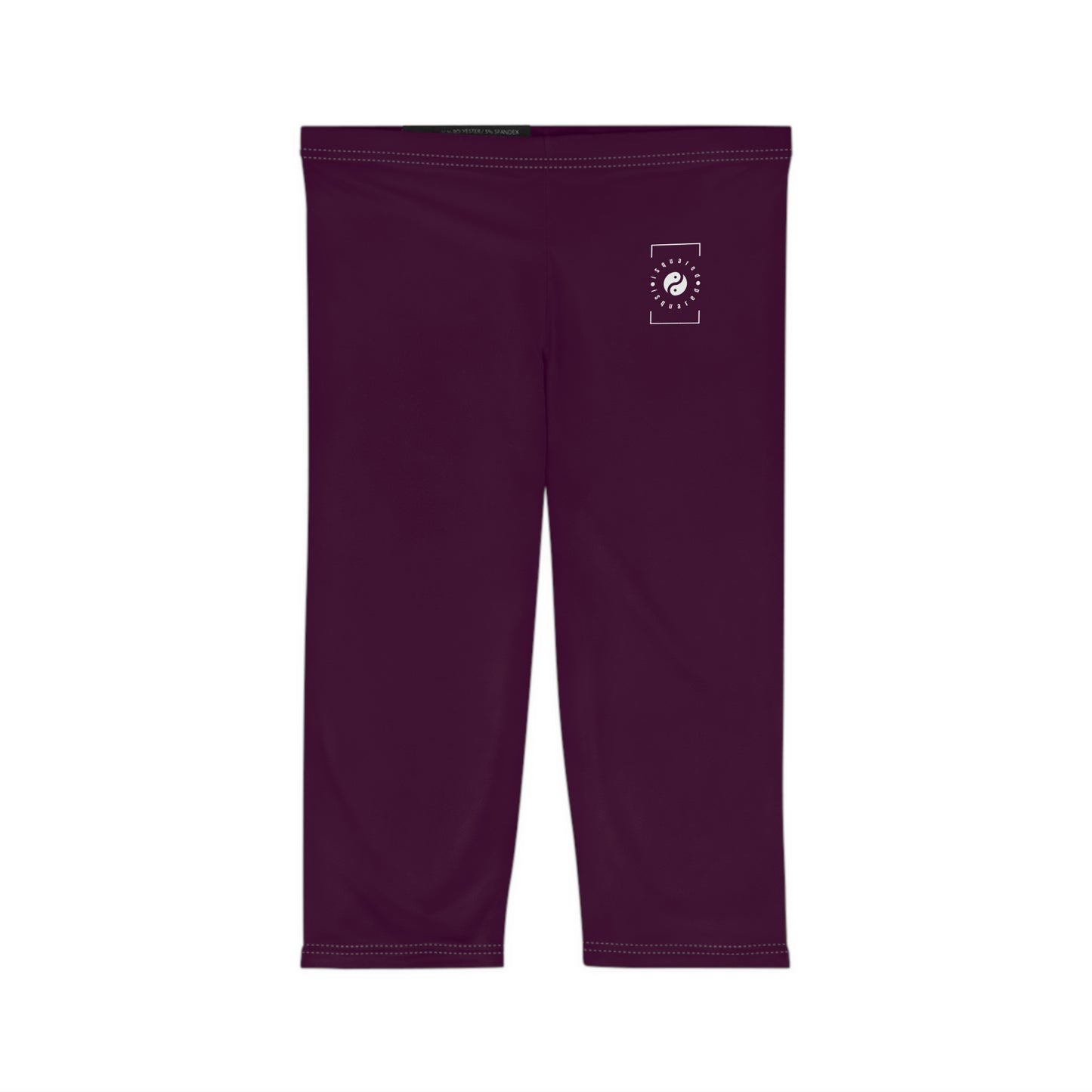Deep Burgundy - Capri Shorts