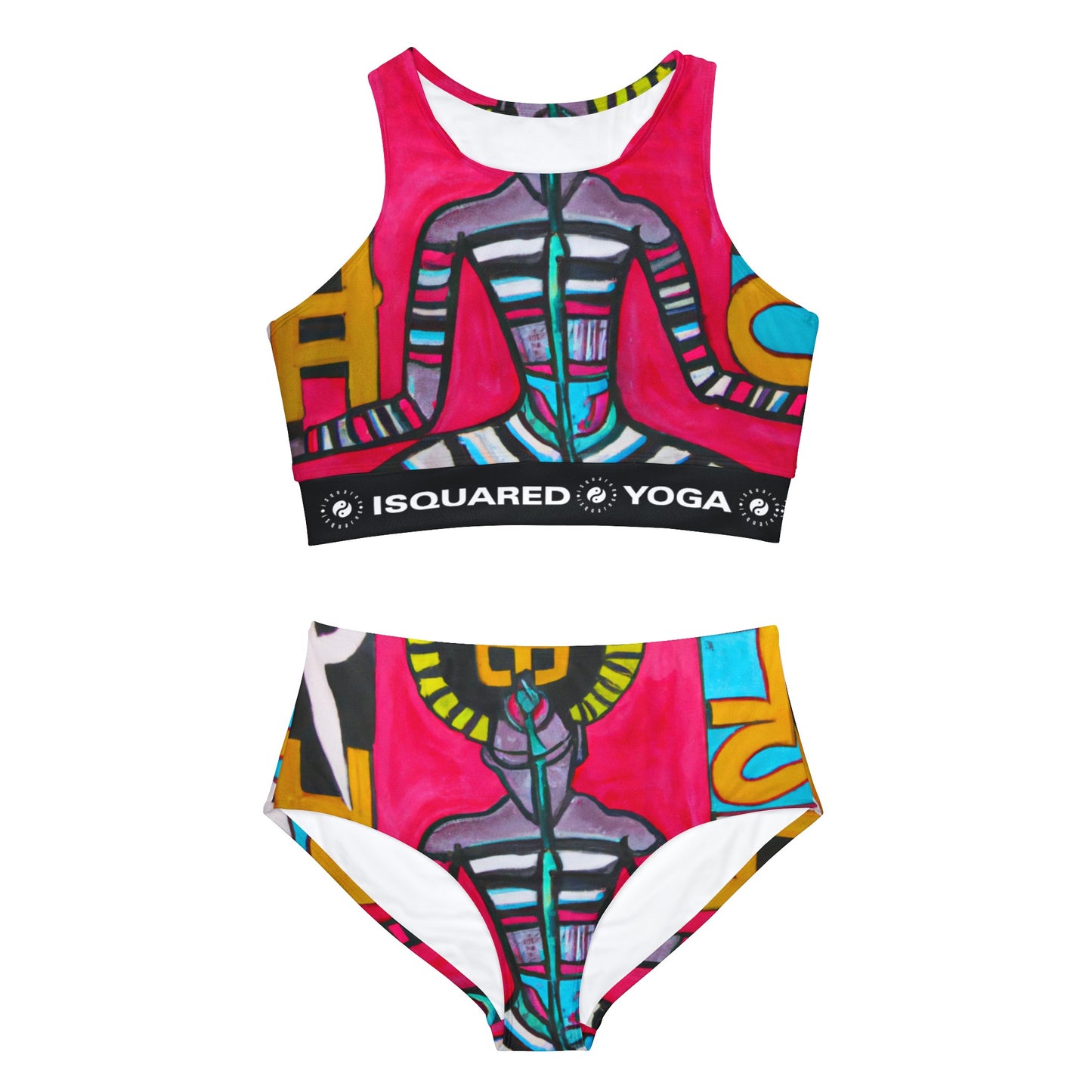 Euphoric Harmony - Ensemble de bikini de yoga chaud