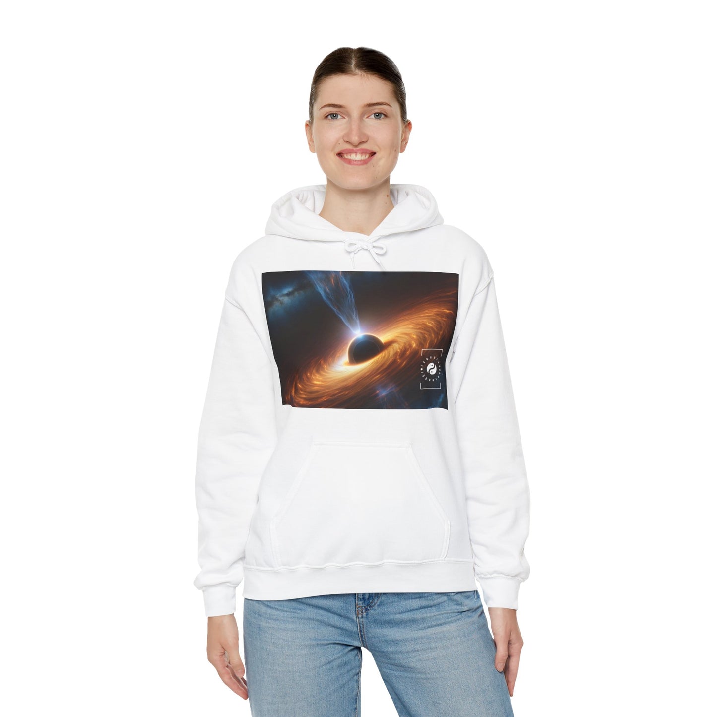 "Discs of Illumination: Black Hole Reverie" - Hoodie