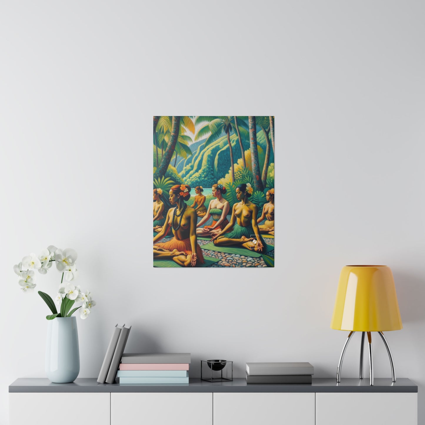 Tahitian Tranquility - Art Print Canvas