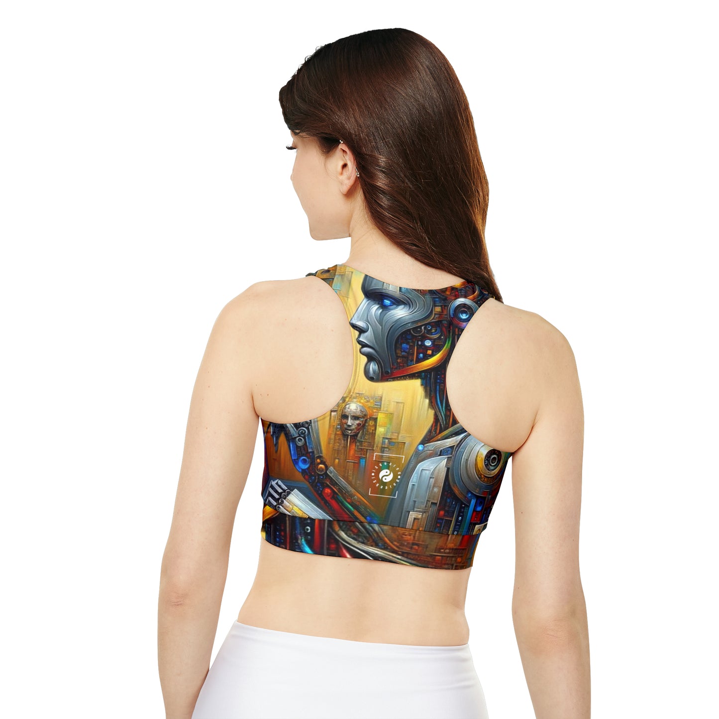 TechnoGenesis - Lined & Padded Sports Bra