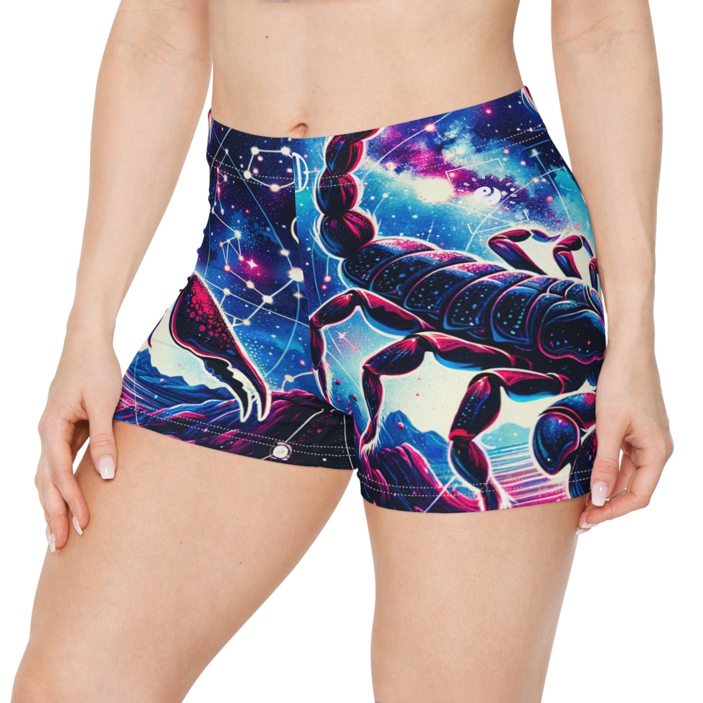 Crimson Scorpio - Mini Hot Yoga Short