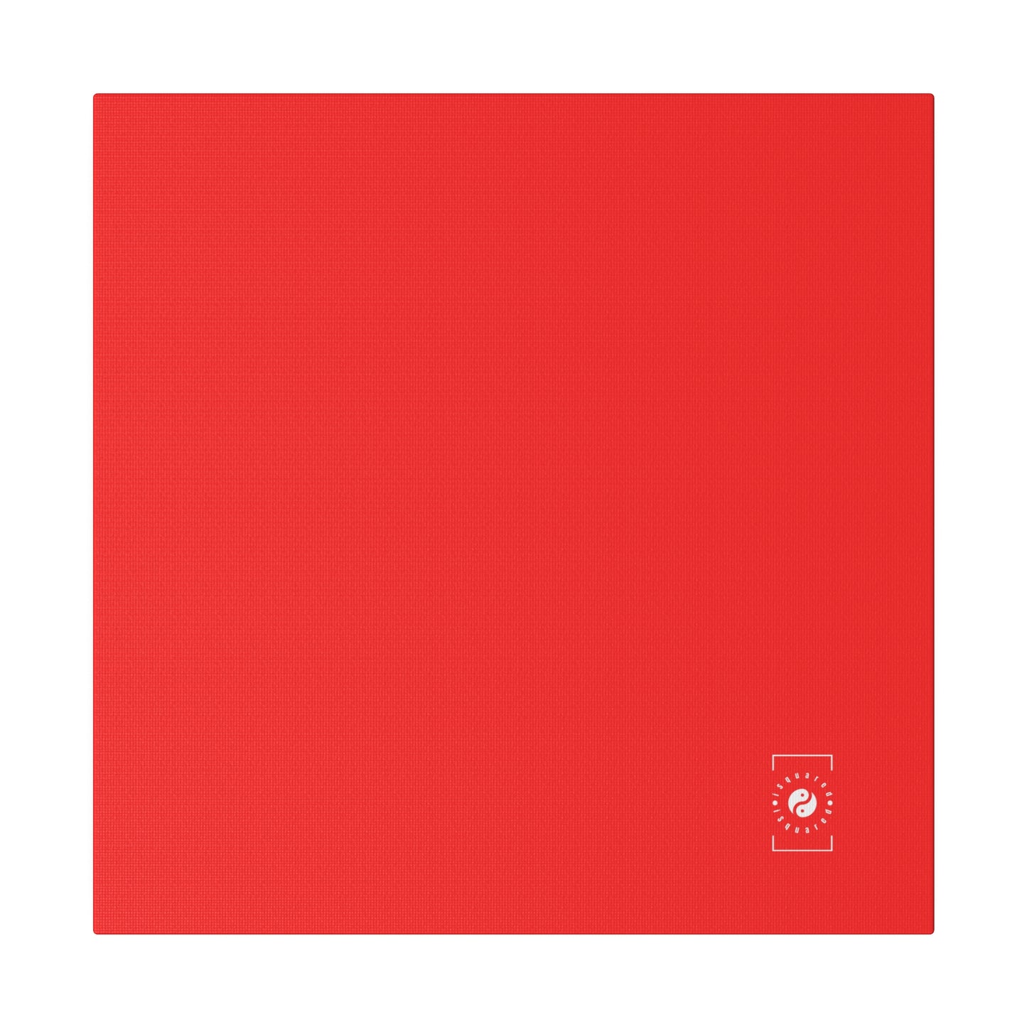 Bright Red FF3131 - Art Print Canvas