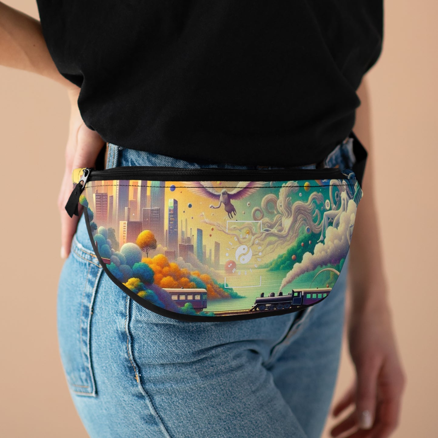 "Mirrors of Metaphor: A Murakami Odyssey" - Fanny Pack