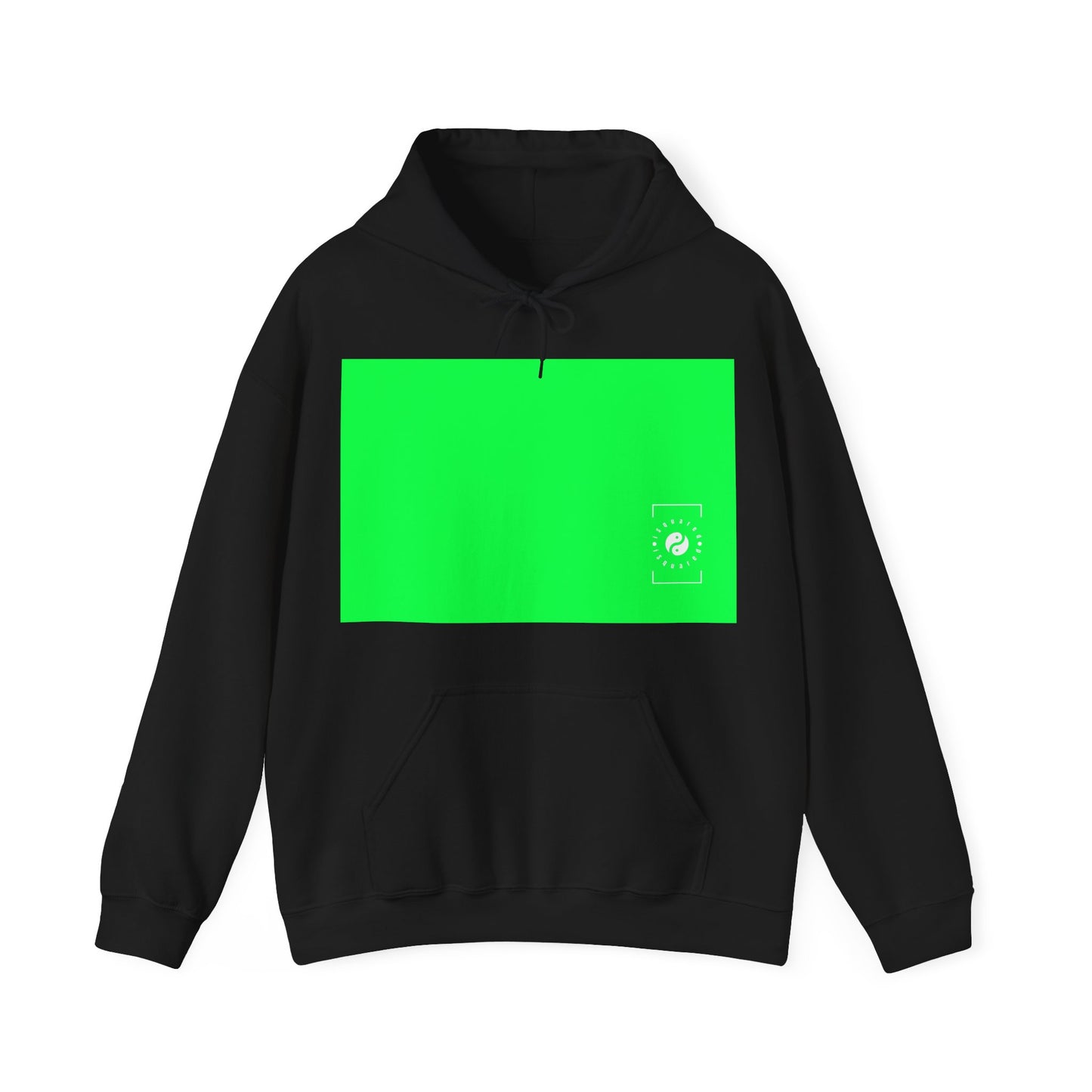 #0FFF50 Vert fluo - Sweat à capuche