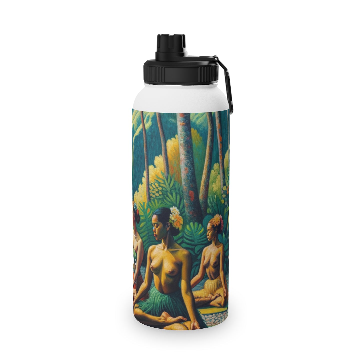 "Tahitian Tranquility - Sports Water Bottle