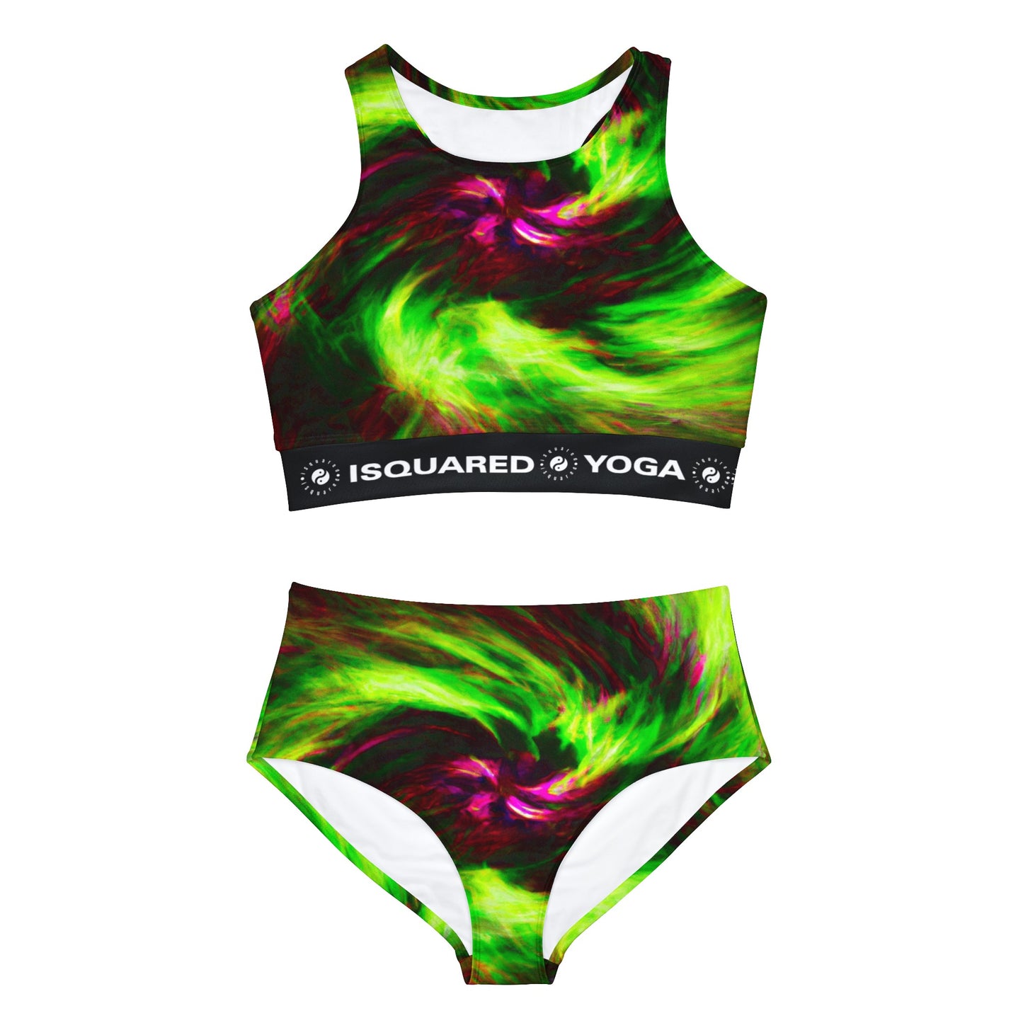 "Fusion Galactique" - Ensemble de bikini de yoga chaud