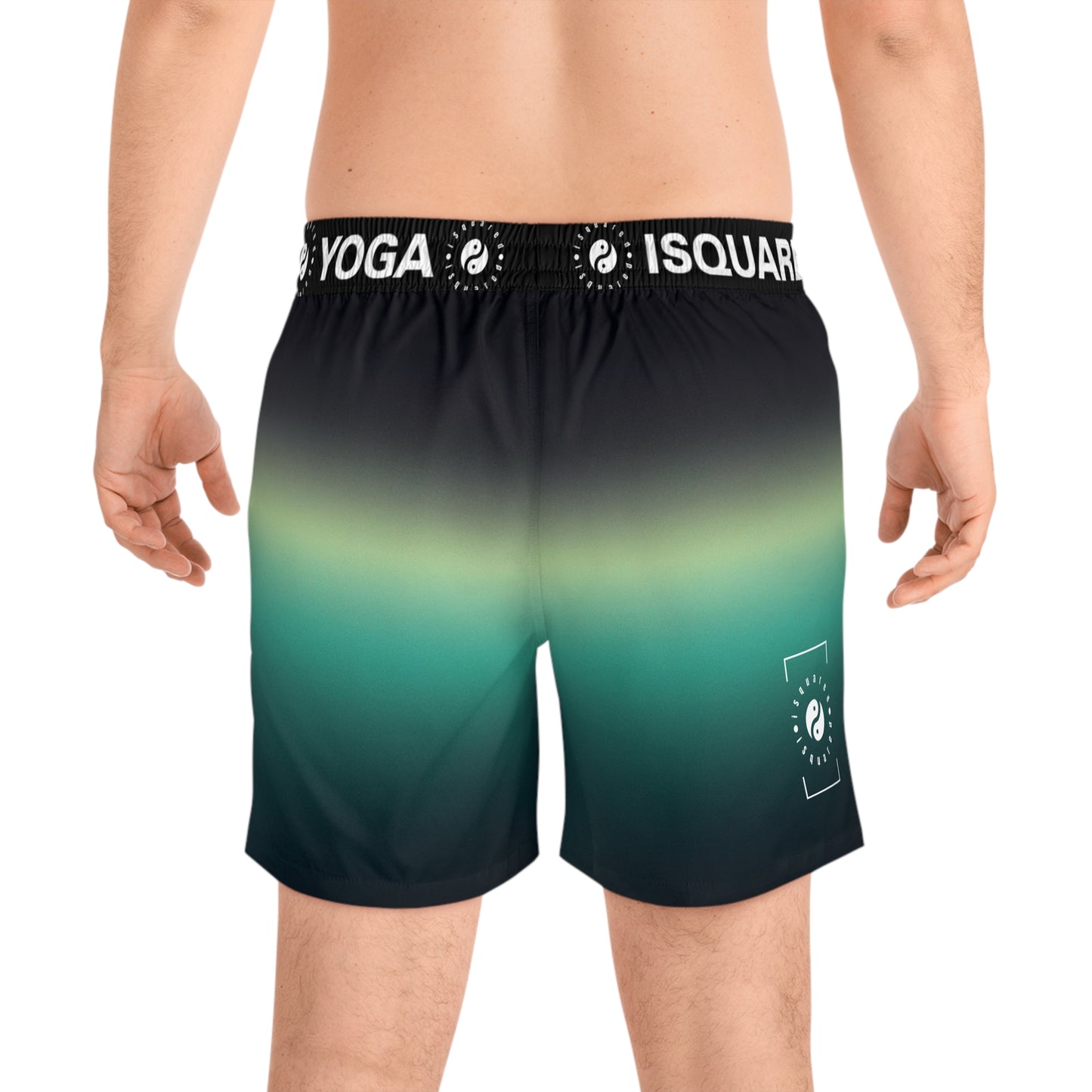 Midnight Gradients - Swim Shorts (Mid-Length) for Men