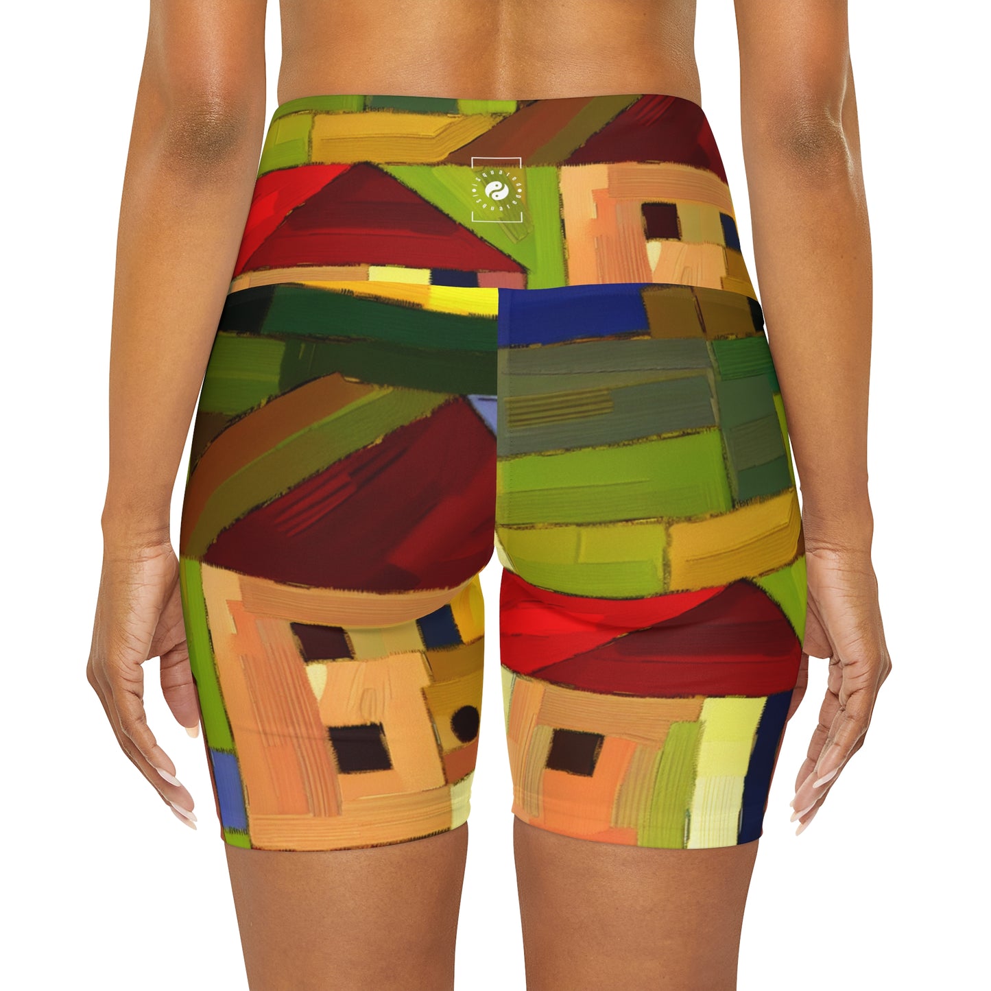 "Earthen Adobes in Hues of Hundertwasser" - shorts