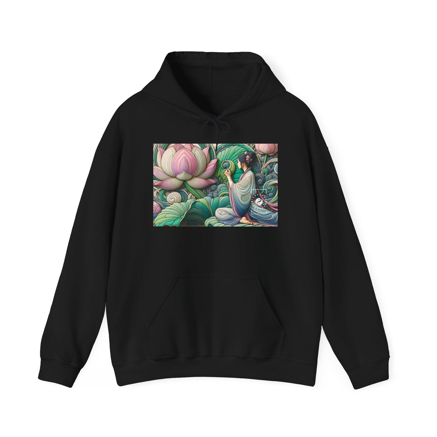 "Lotus Echo Serenity" - Hoodie