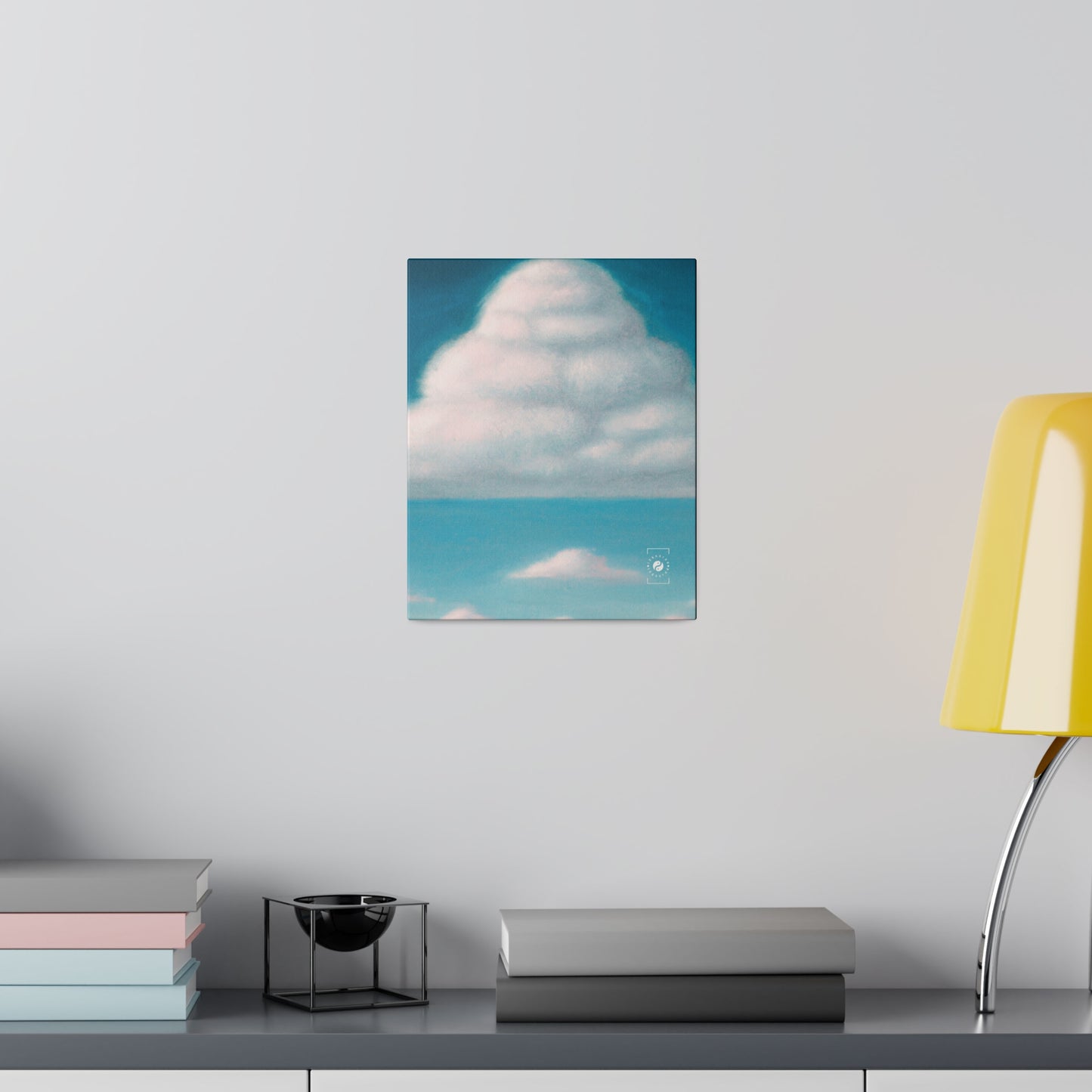 "Cloud Opera Serenity" - Art Print Canvas