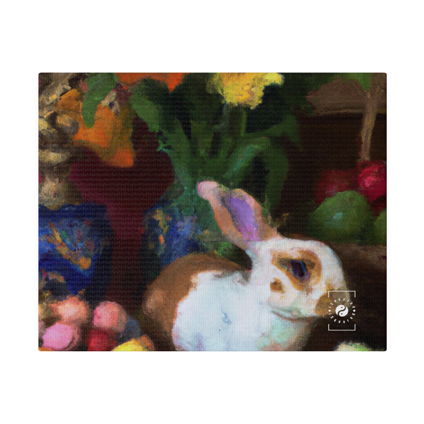 "Velveteen Aureate Easter Reverie" - Art Print Canvas