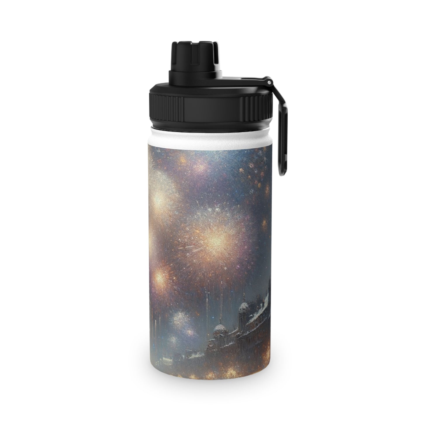 "Manet's Midnight Marvels" - Sports Water Bottle