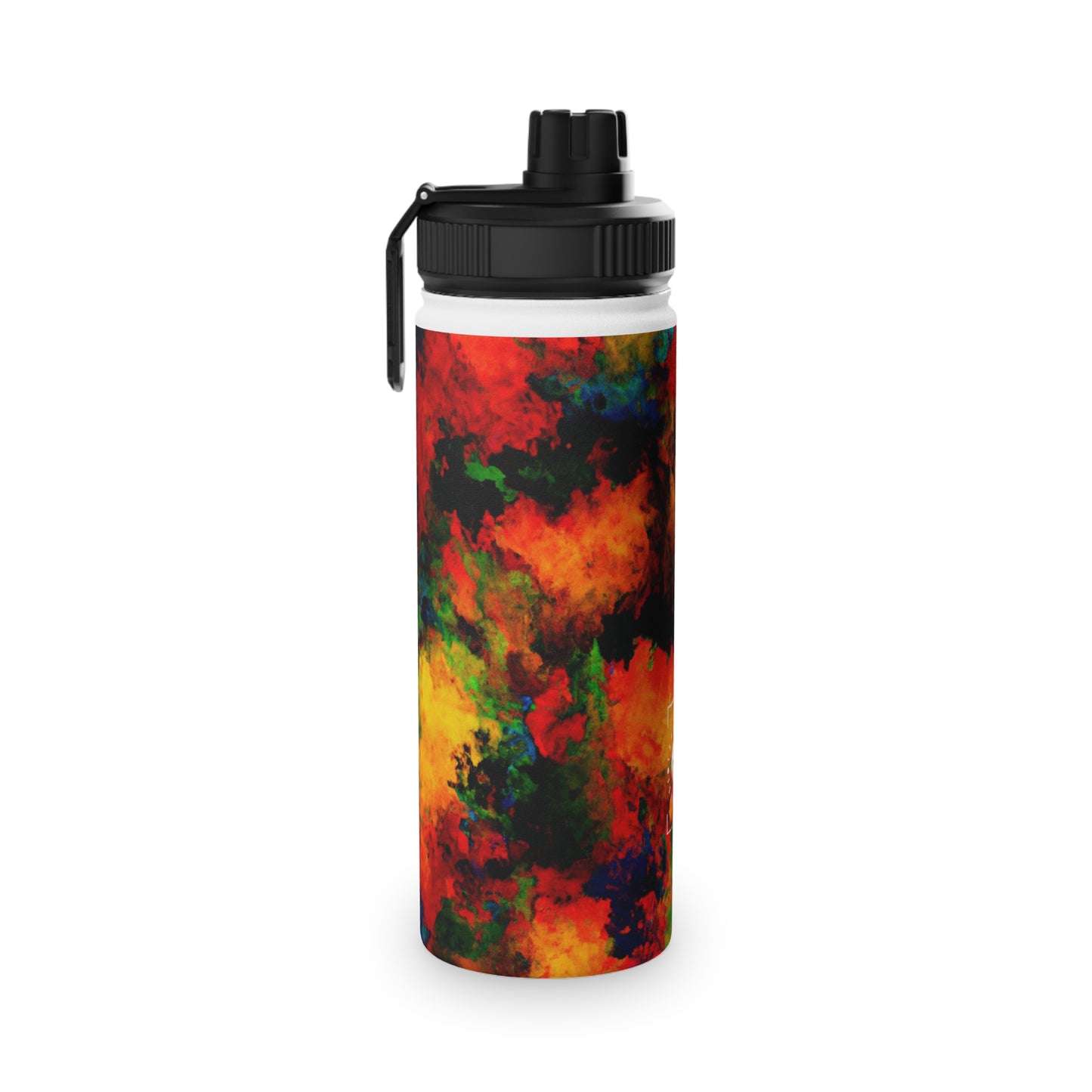 Luminous Whispers Symphony - Sports Water Bottle