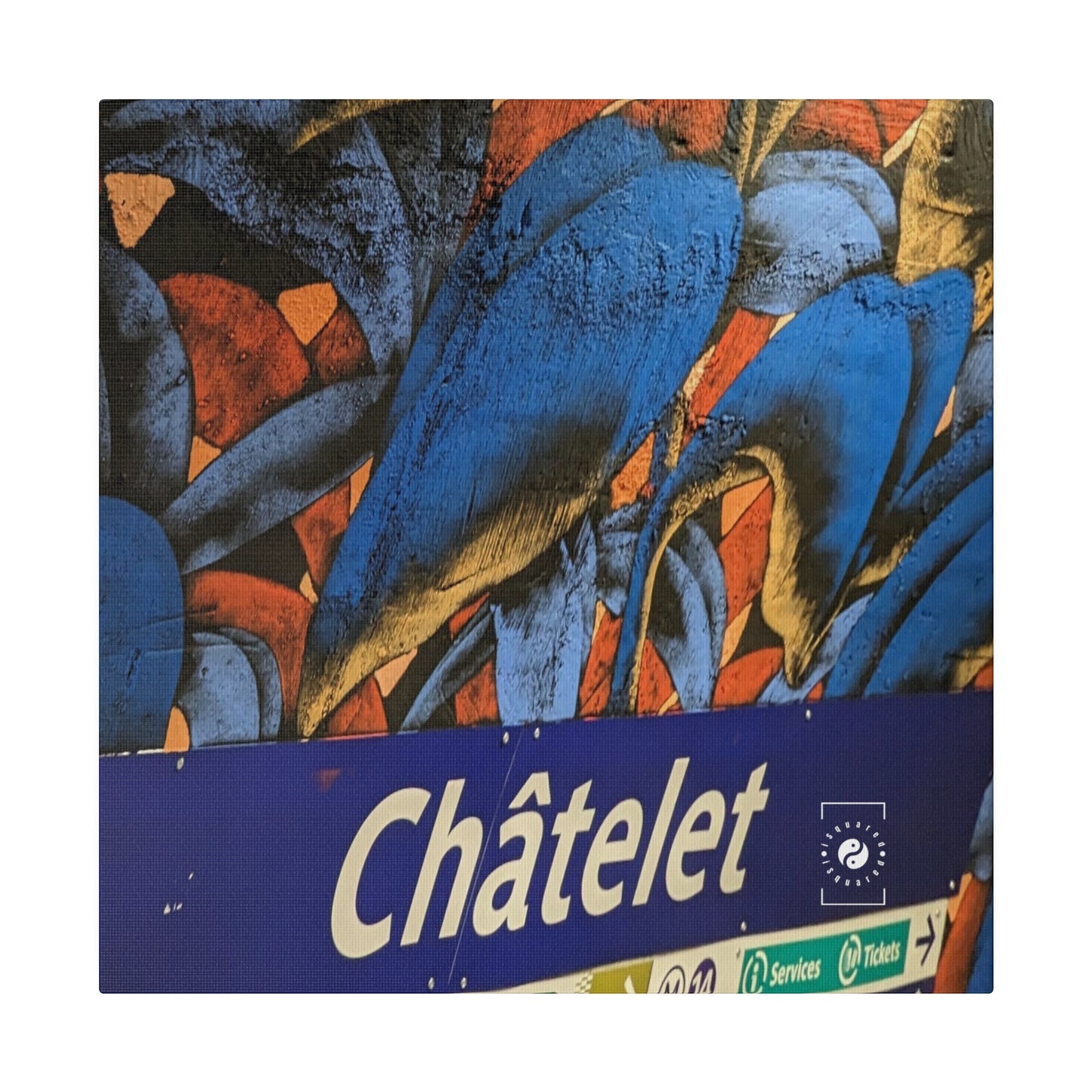 Châtelet - Impression sur toile