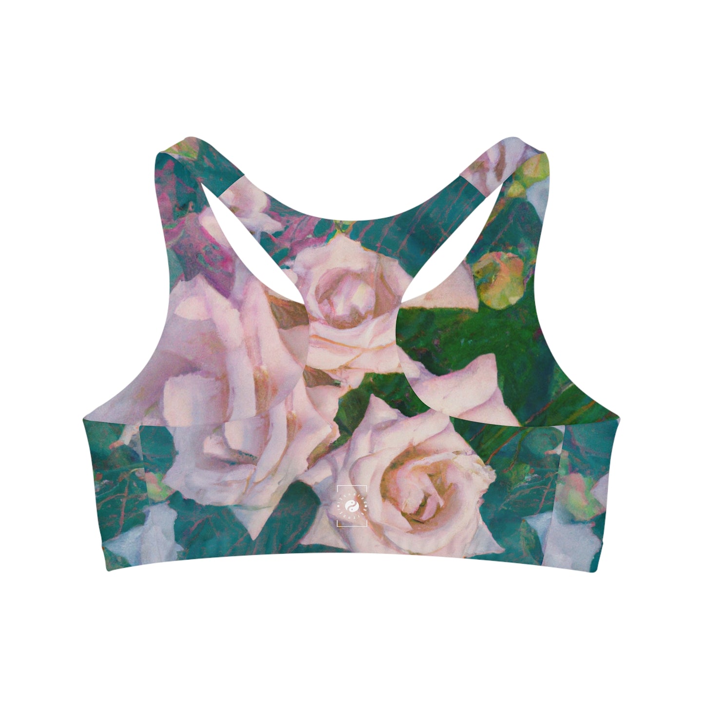 Cosmic Roses - Seamless Sports Bra