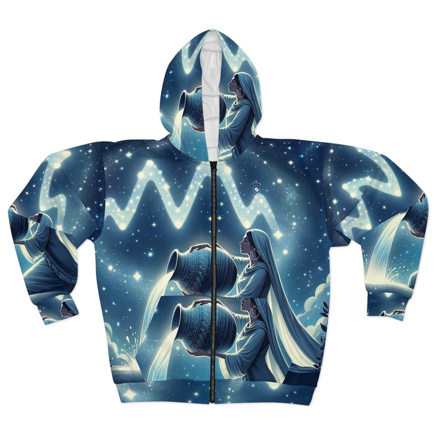 Aquarius Flow - Zip Hoodie