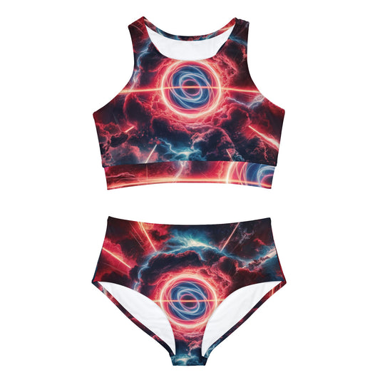 Cosmic Fusion - Hot Yoga Bikini Set