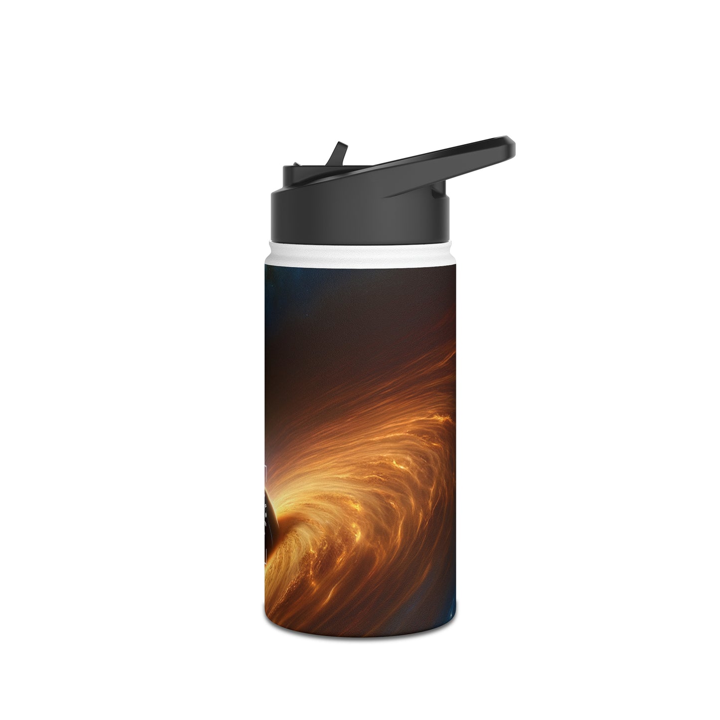 "Discs of Illumination: Black Hole Reverie" - Water Bottle